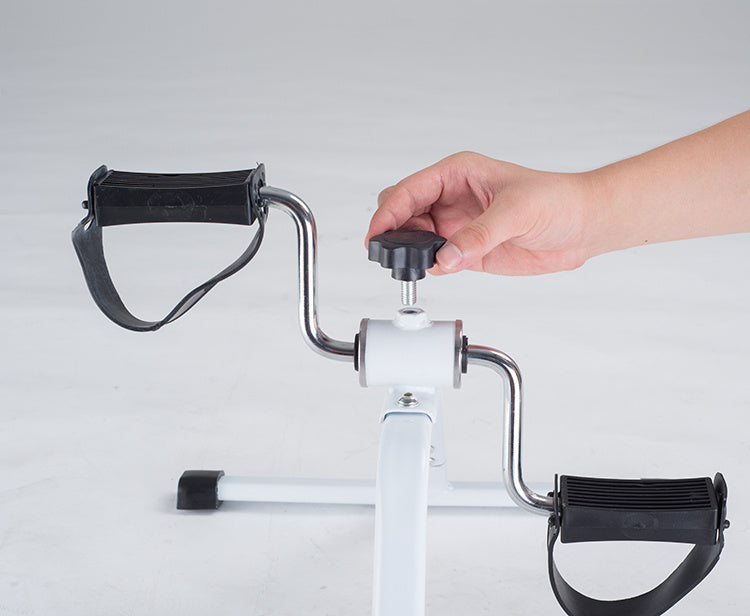 Portable Foldable Pedal Exerciser Mini Fitness Bike Machine