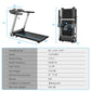 Italian Folding Treadmill With Heart Rate Belt