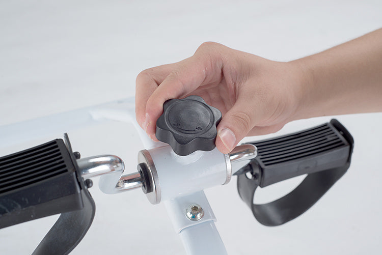 Portable Foldable Pedal Exerciser Mini Fitness Bike Machine
