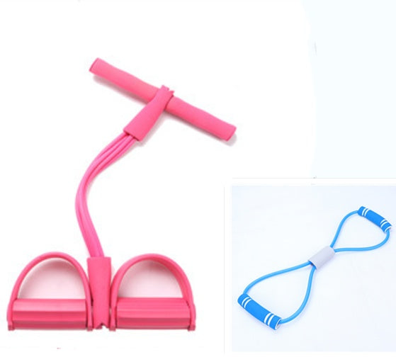 Latex Foot Pedal Resistance Pull Rope Trainer