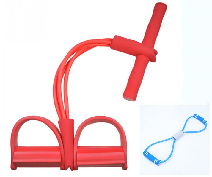 Latex Foot Pedal Resistance Pull Rope Trainer