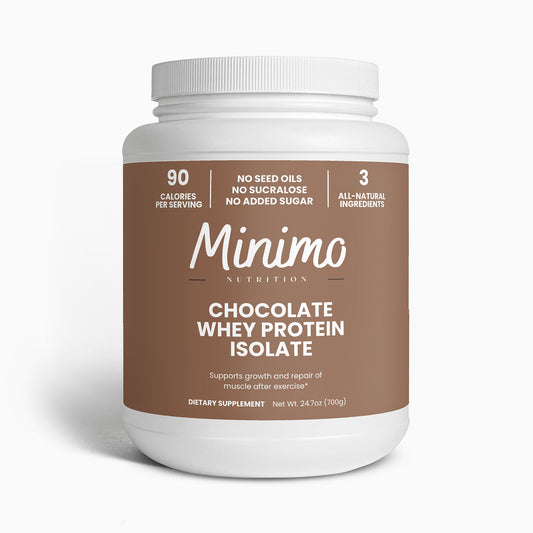 Chocolate Whey Isolate Protein Powder 1.54 lbs