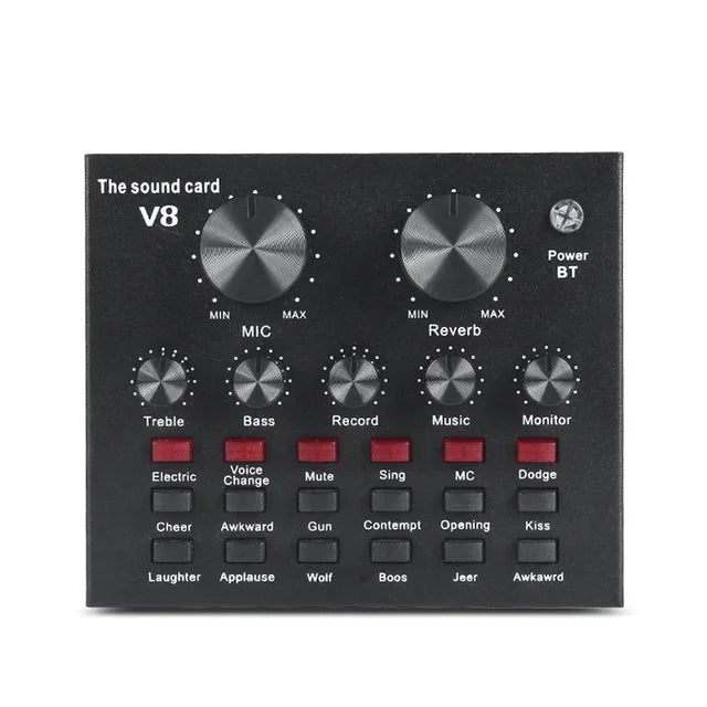 Professional Sound Card Audio Interface Studio