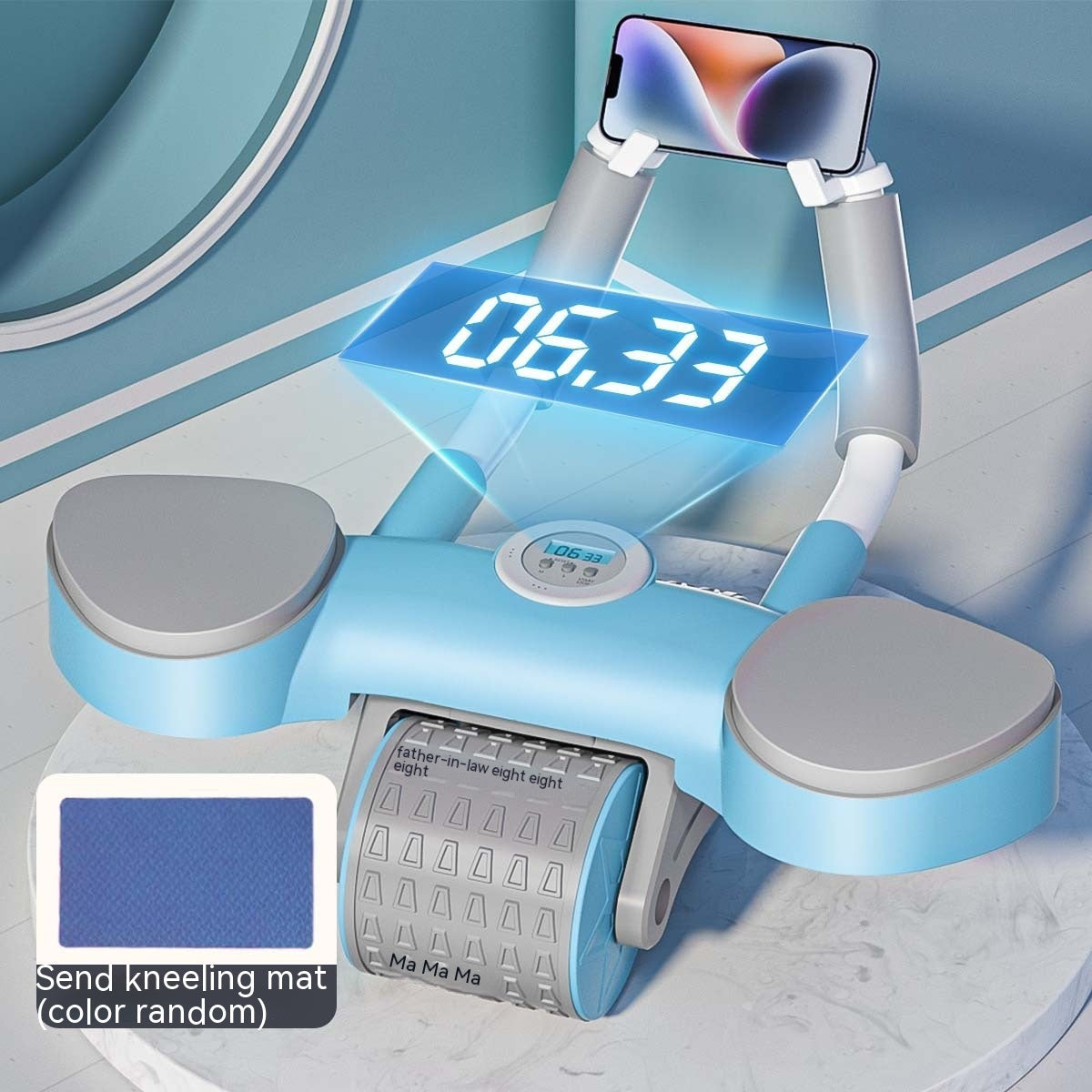 Automatic Rebound Abdominal Wheel Fitness Exercise Equipment