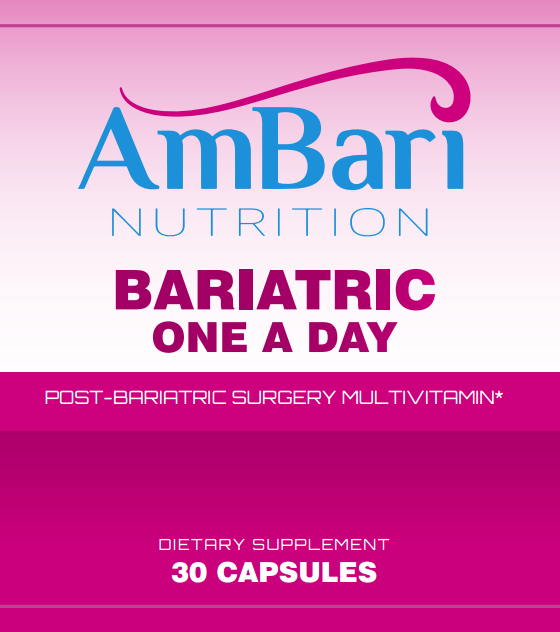 Bariatric One A Day Daily Multivitamin Supplement