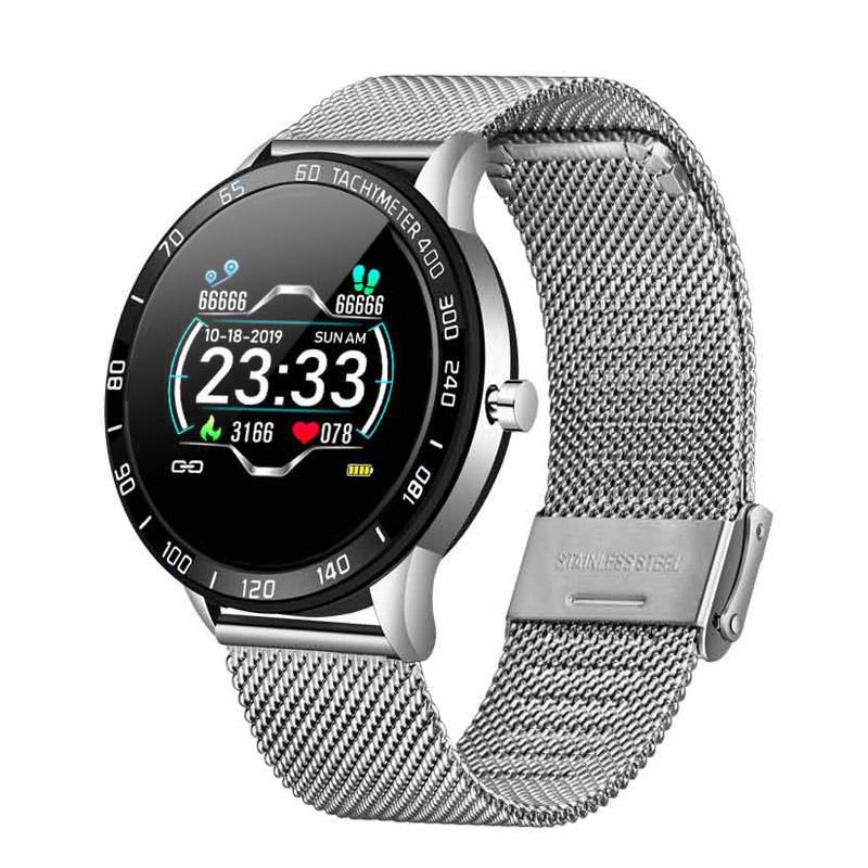 Luxury LED Smartwatch Heart Rate Fitness Tracker