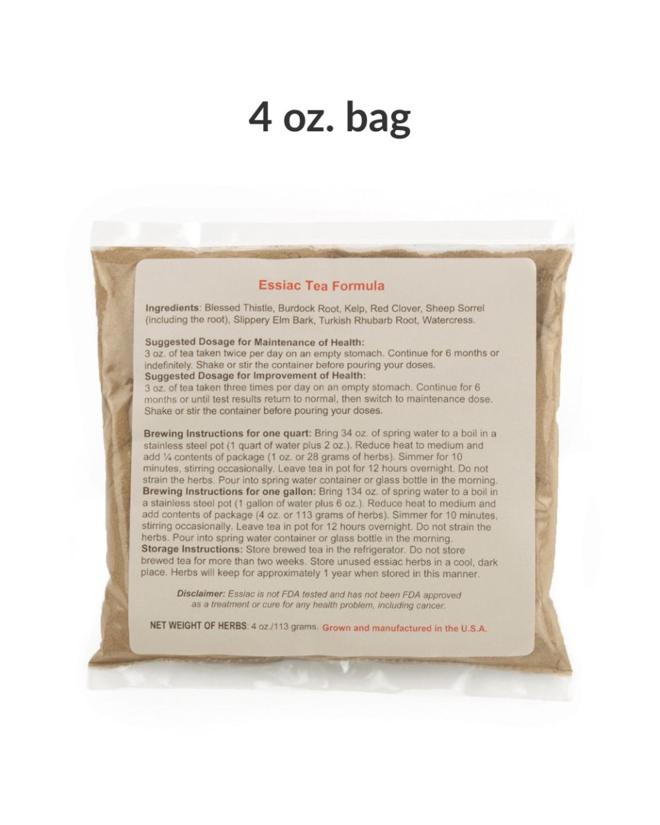MOST POPULAR! 3 lb. 4 oz. of Essiac in 13 4 oz. packets (6-9 Month Supply - Costs less than $1 per day to use)