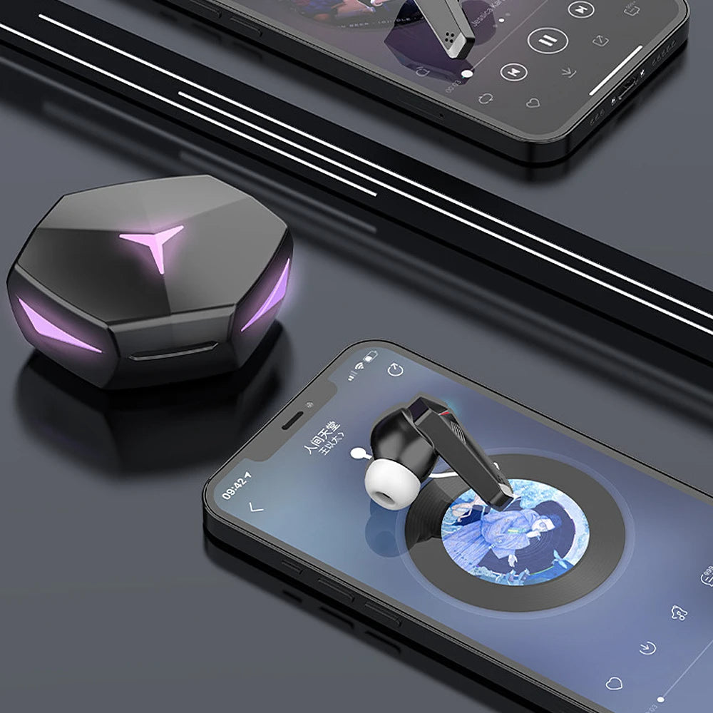 Wireless TWS Earbuds Bluetooth 5.2 Low Latency