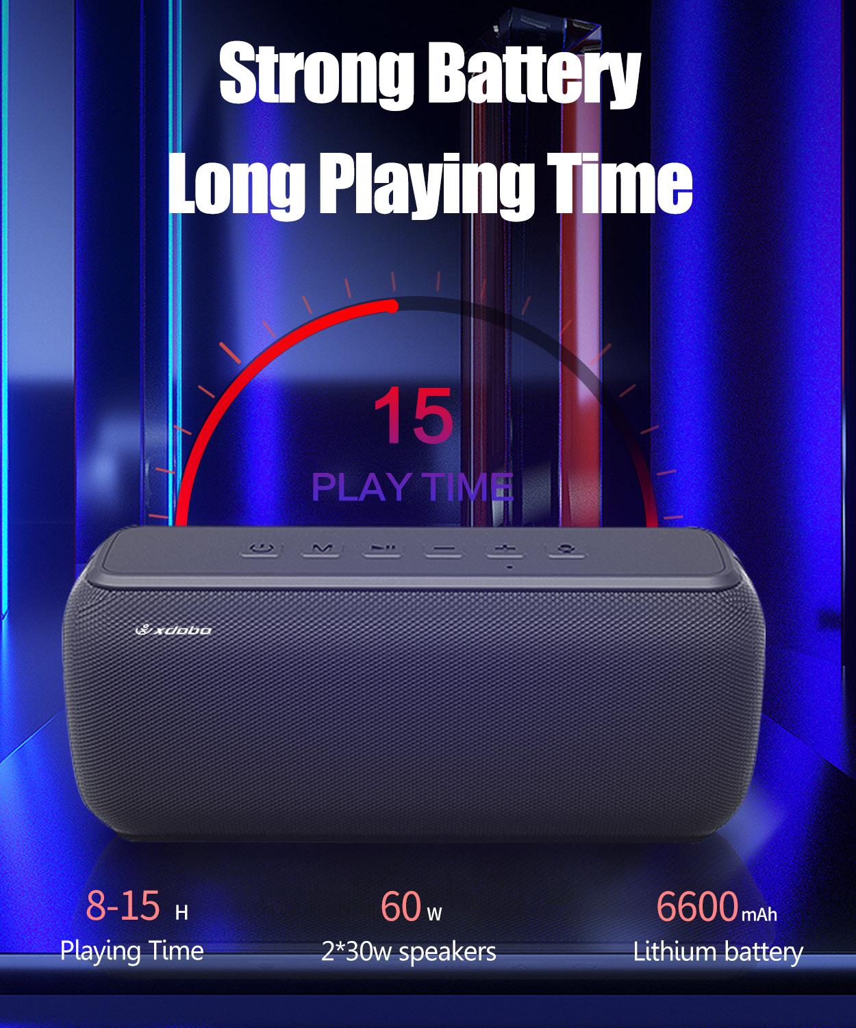 Waterproof Bluetooth Bass Speaker