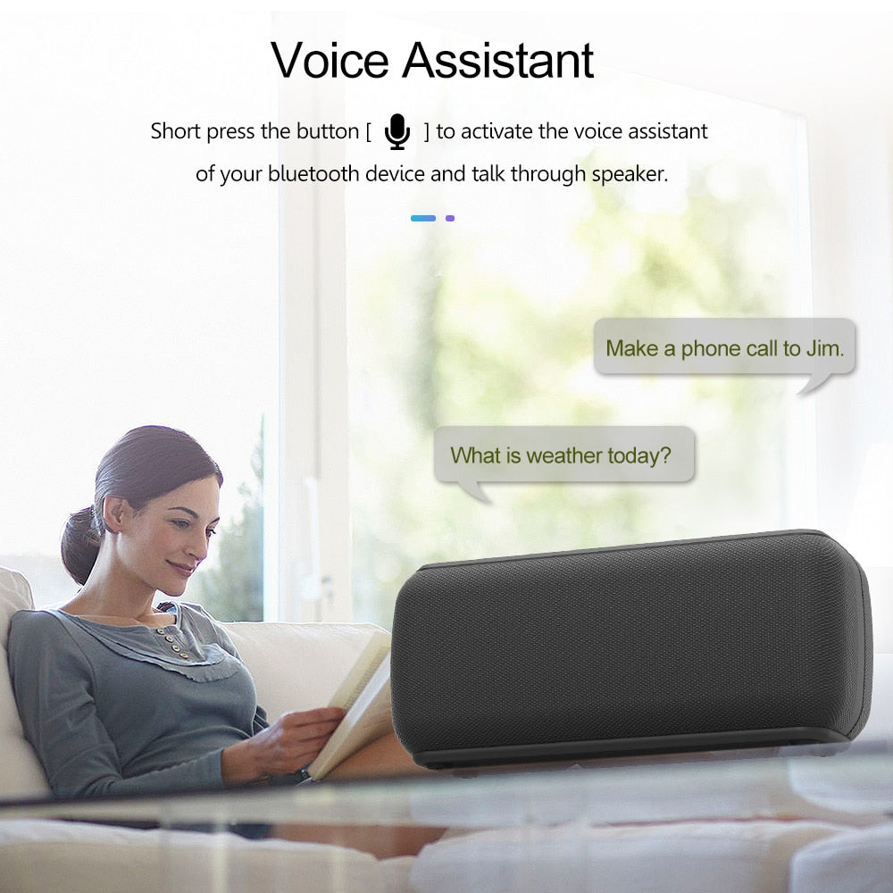 Waterproof Bluetooth Bass Speaker