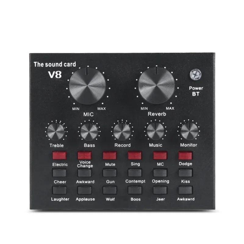 Professional Sound Card Audio Interface Studio