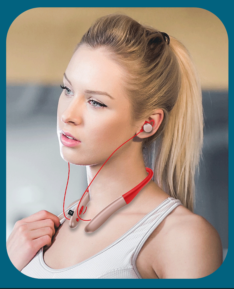 Wireless Bluetooth 5.0 Neckband Sports Headset