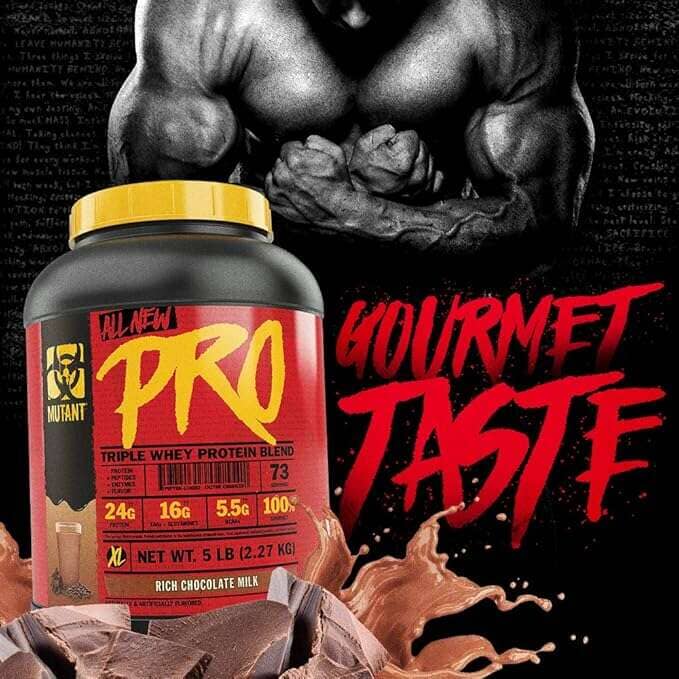 Mutant Pro Triple Whey Protein Powder 5lbs