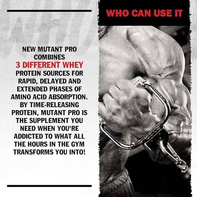 Mutant Pro Triple Whey Protein Powder 5lbs