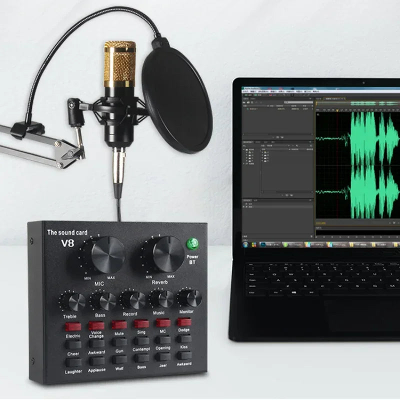 Professional Sound Card Audio Interface Studio