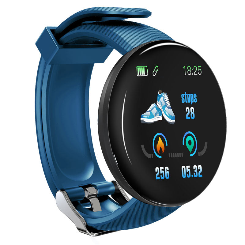 Bluetooth Round Smartwatch Blood Pressure Sport Tracker