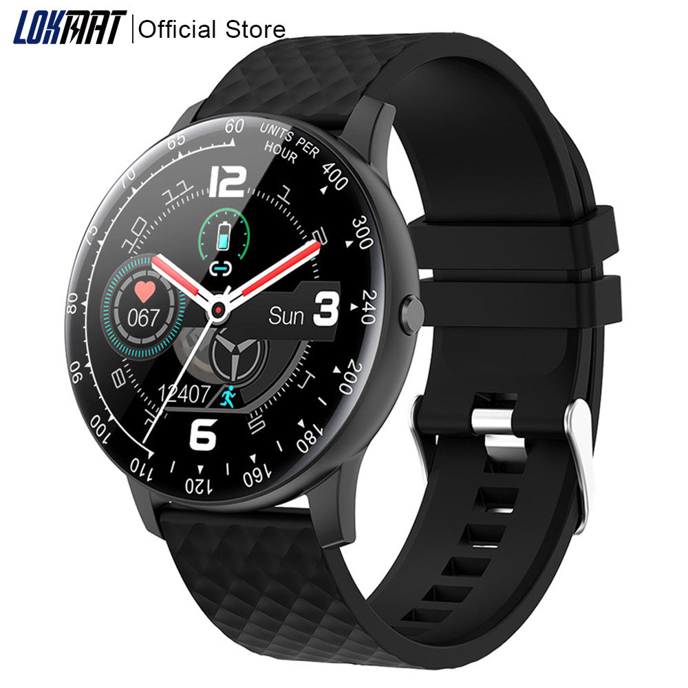 Smartwatch Fitness Tracker Heart Rate Monitor Android iOS