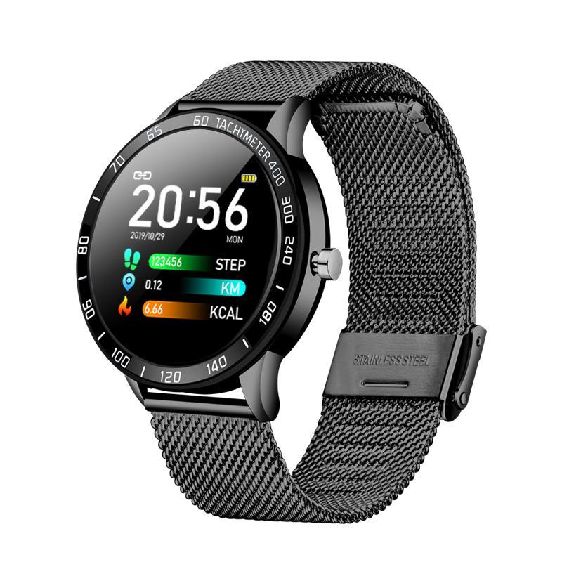 Luxury LED Smartwatch Heart Rate Fitness Tracker