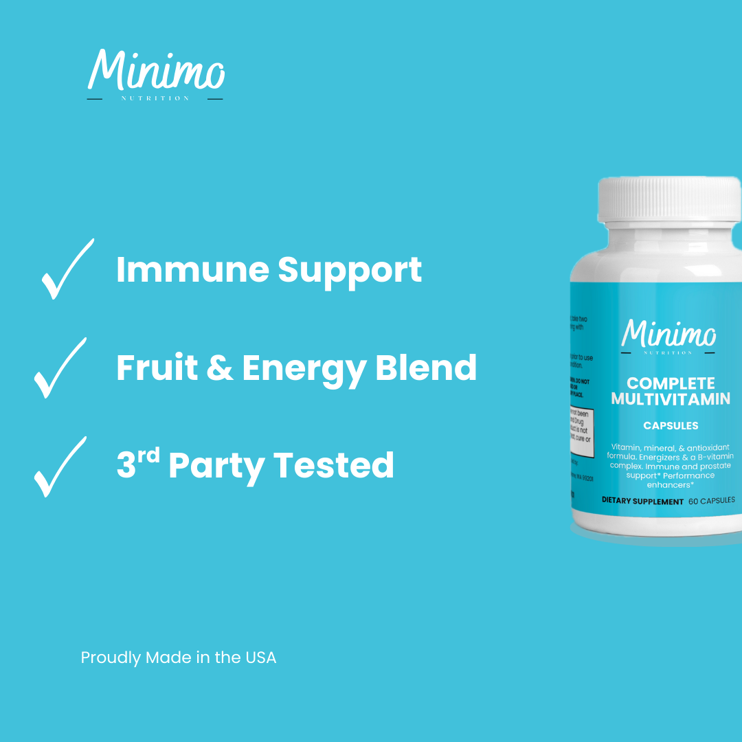 Complete Multivitamin Immunity Boost 60 Count Capsules