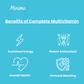 Complete Multivitamin Immunity Boost 60 Count Capsules