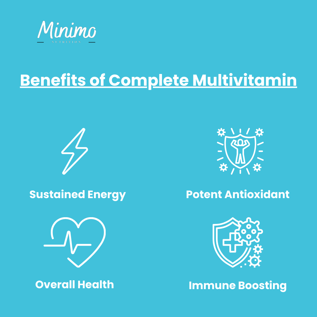Complete Multivitamin Immunity Boost 60 Count Capsules