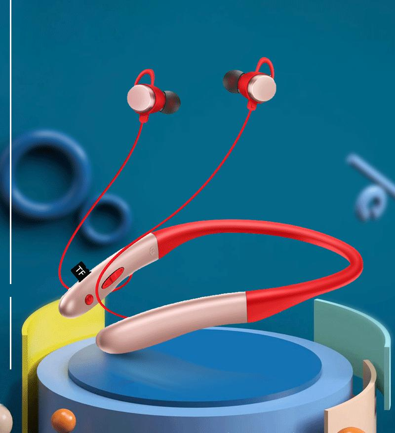 Wireless Bluetooth 5.0 Neckband Sports Headset