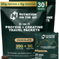 Whey Protein Isolate With Creatine Single Serve Packets
