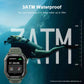 Rugged Smartwatch Men Outdoor Fitness Tracker