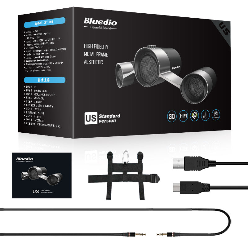 Bluedio US Wireless Bluetooth Speaker 3D Surround Sound