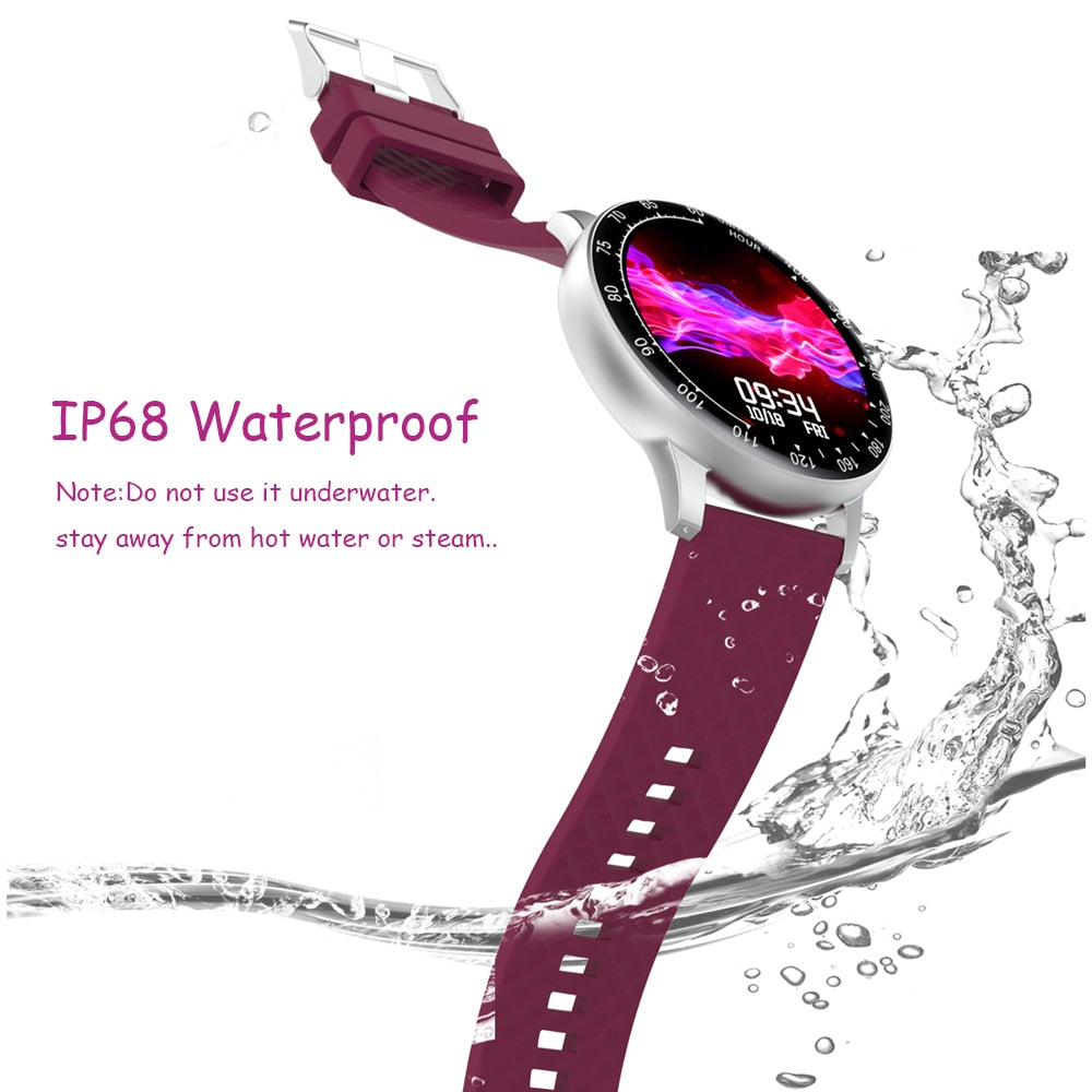 Smartwatch Fitness Tracker Heart Rate Monitor Android iOS