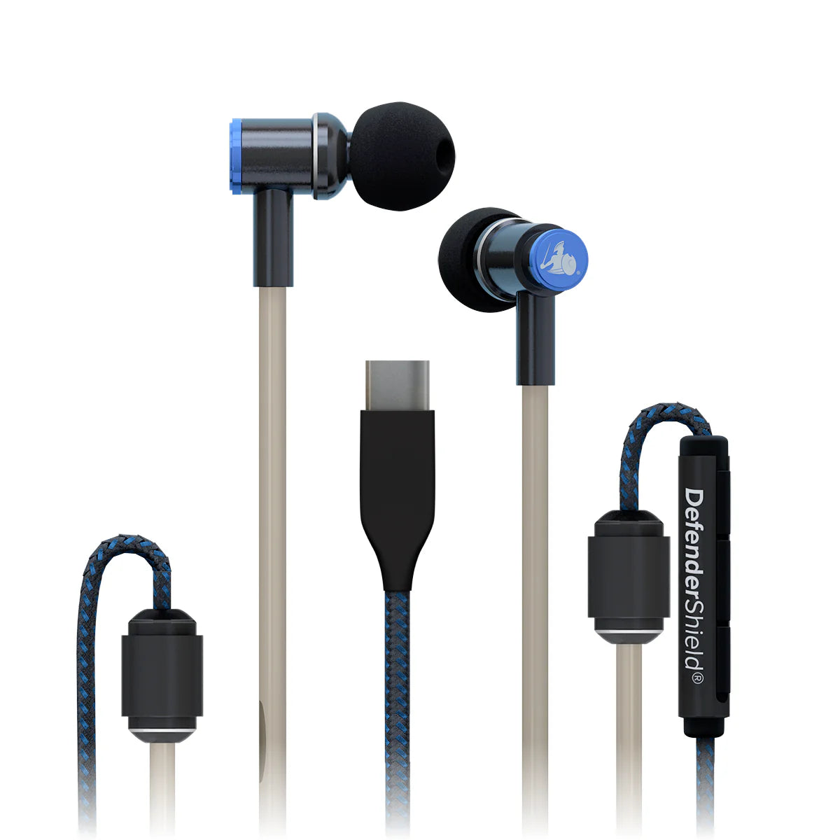 Radiation Free Air Tube Stereo Earbuds