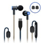 Radiation Free Air Tube Stereo Earbuds