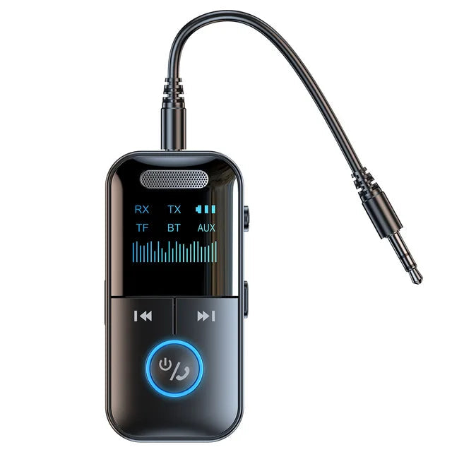 Bluetooth 5.4 Audio Receiver Transmitter AUX Adapter