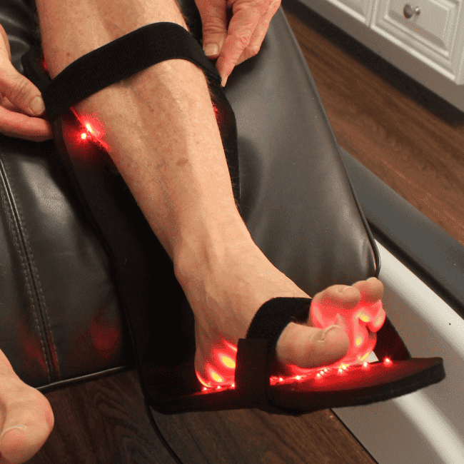 Targeted Red Light Therapy for Foot &amp; Ankle Relief