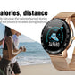 Luxury LED Smartwatch Heart Rate Fitness Tracker
