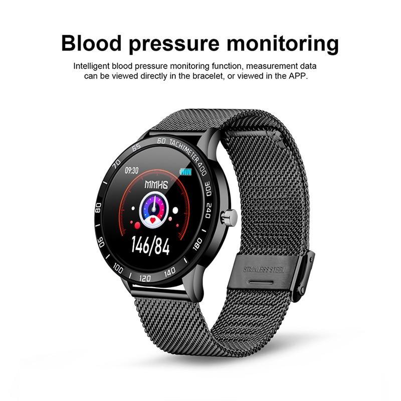 Luxury LED Smartwatch Heart Rate Fitness Tracker