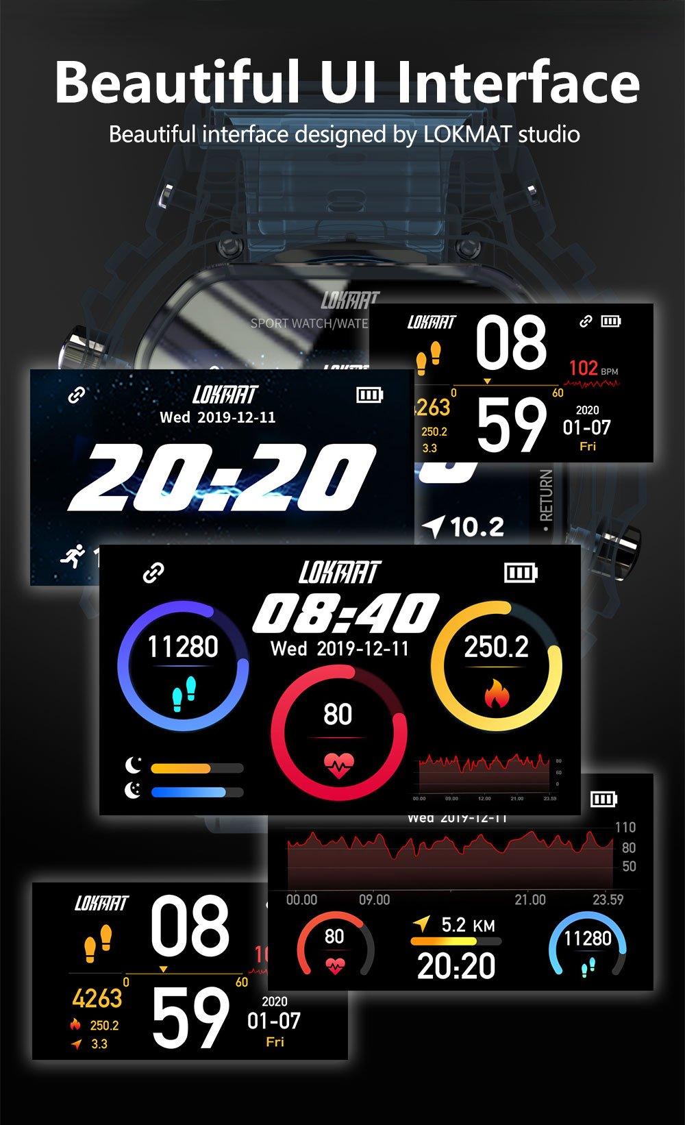 Ocean Army Smart Watch For Men and Woman