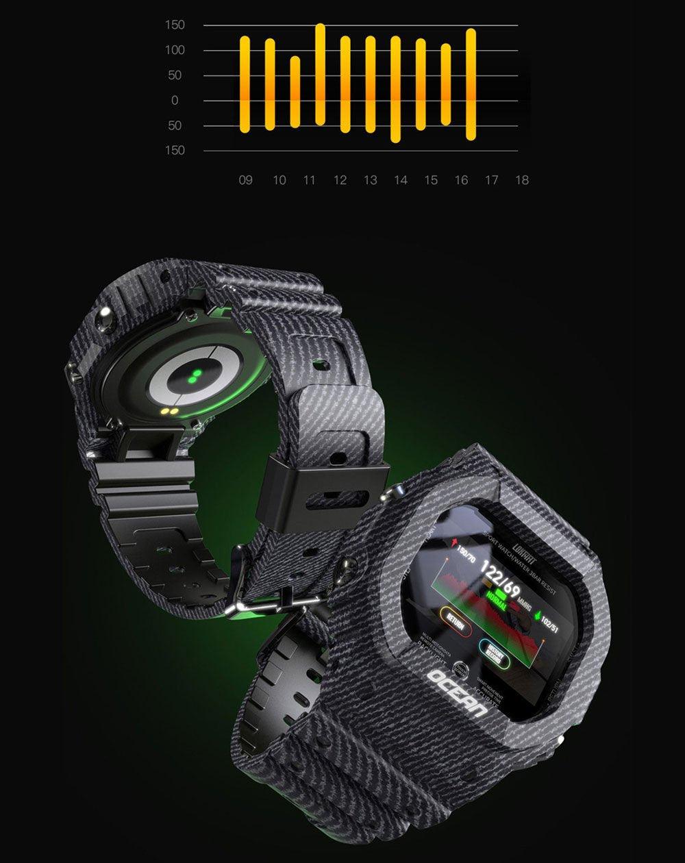 Ocean Army Smart Watch For Men and Woman