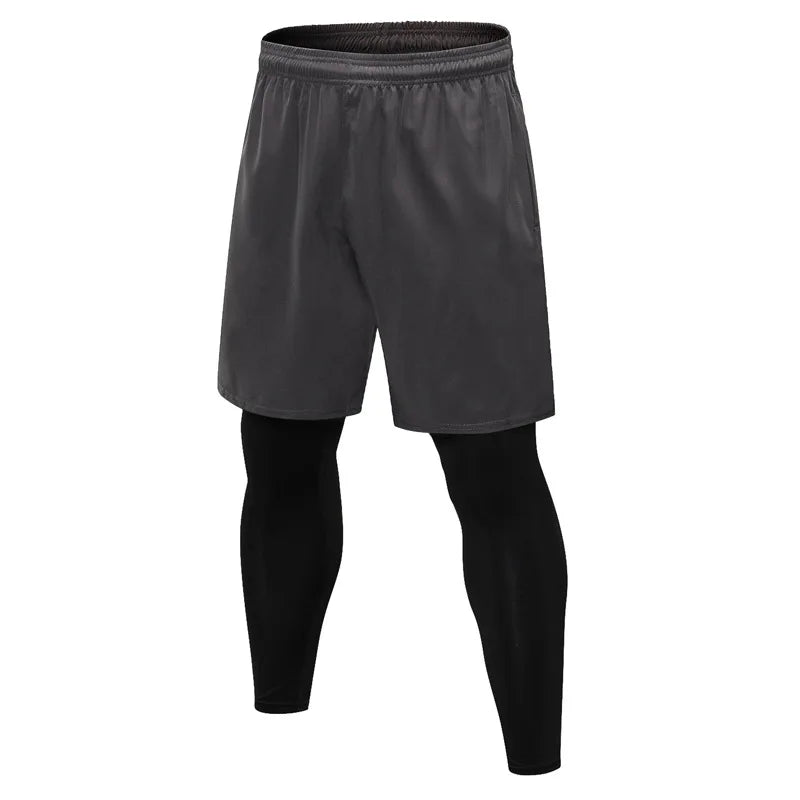 Men's Compression Tights Fitness Training Athletic Wear