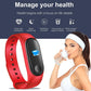Bluetooth Sport Smartwatch Fitness Tracker Android iOS