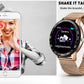 Luxury LED Smartwatch Heart Rate Fitness Tracker