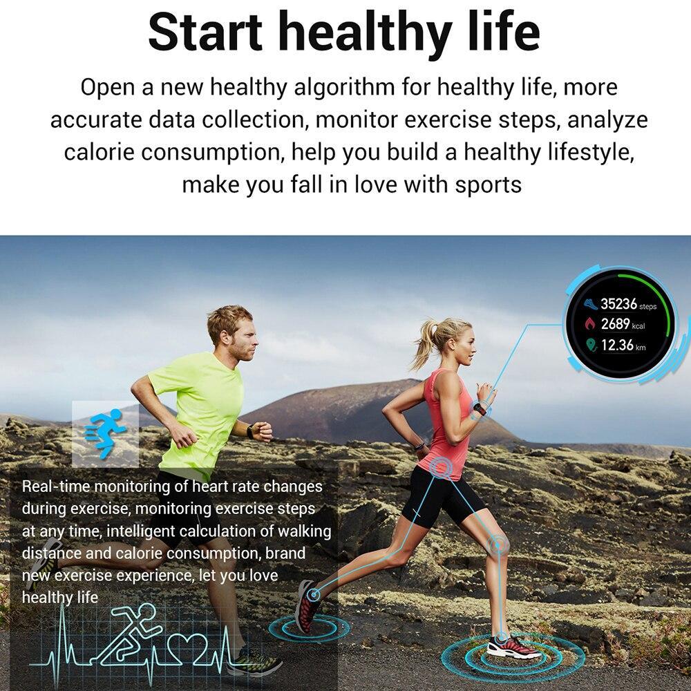 Professional IP68 Waterproof Bluetooth Fitness Smartwatch Tracker