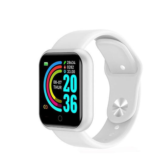 Y68 Waterproof Bluetooth Fitness Tracker Smartwatch Men
