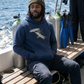 Great Hammerhead, Moss Apparel, Unisex Hoodie - Ocean Lover Hoodie