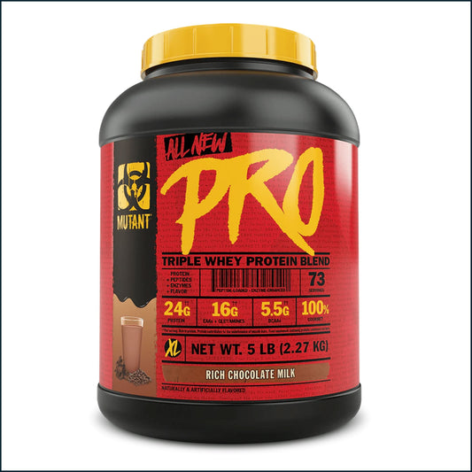 Mutant Pro Triple Whey Protein Powder 5lbs