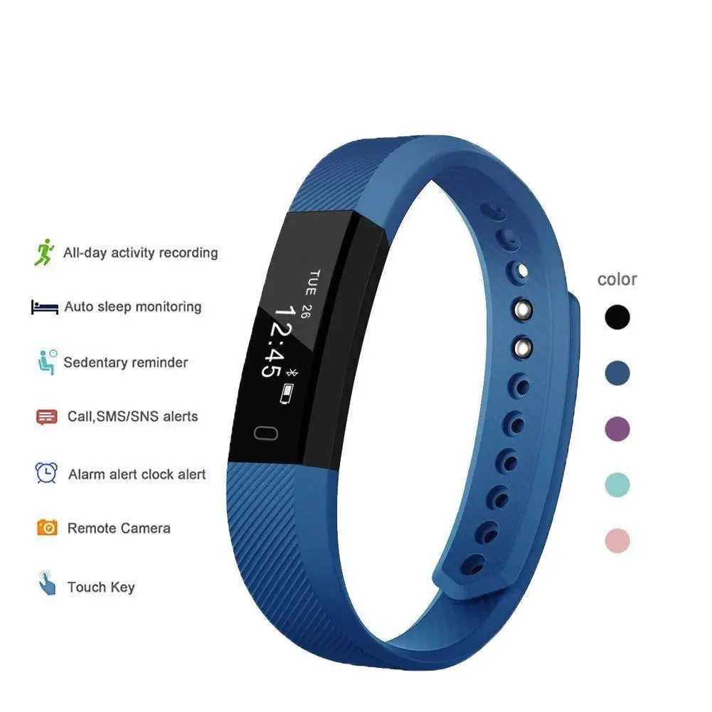 SmartFit Slim Activity Tracker Smart Watch With Band