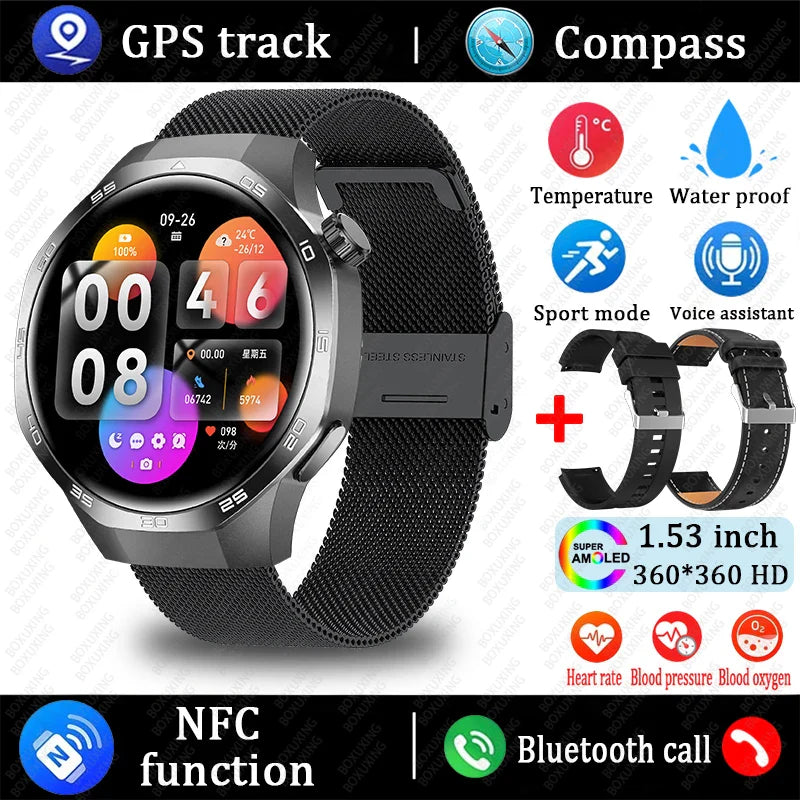 Watch 5 MAX GPS Bluetooth Smartwatch
