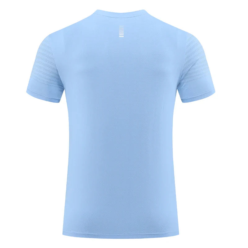 Men's Breathable Performance Running Fitness T Shirt
