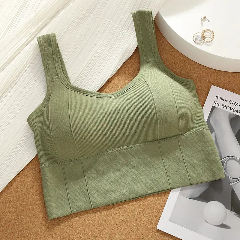 Women Breathable Anti Sweat Fitness Sports Bra