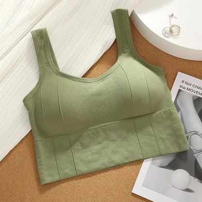 Women Breathable Anti Sweat Fitness Sports Bra